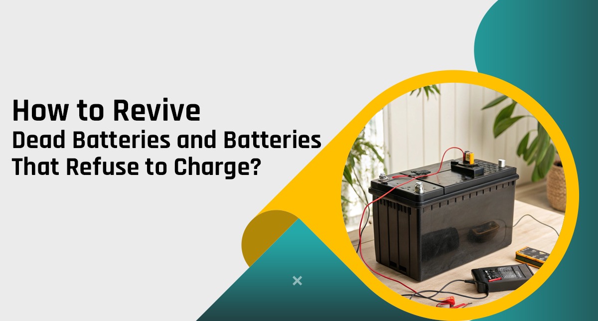How to Revive Dead Batteries and Batteries That Refuse to Charge?