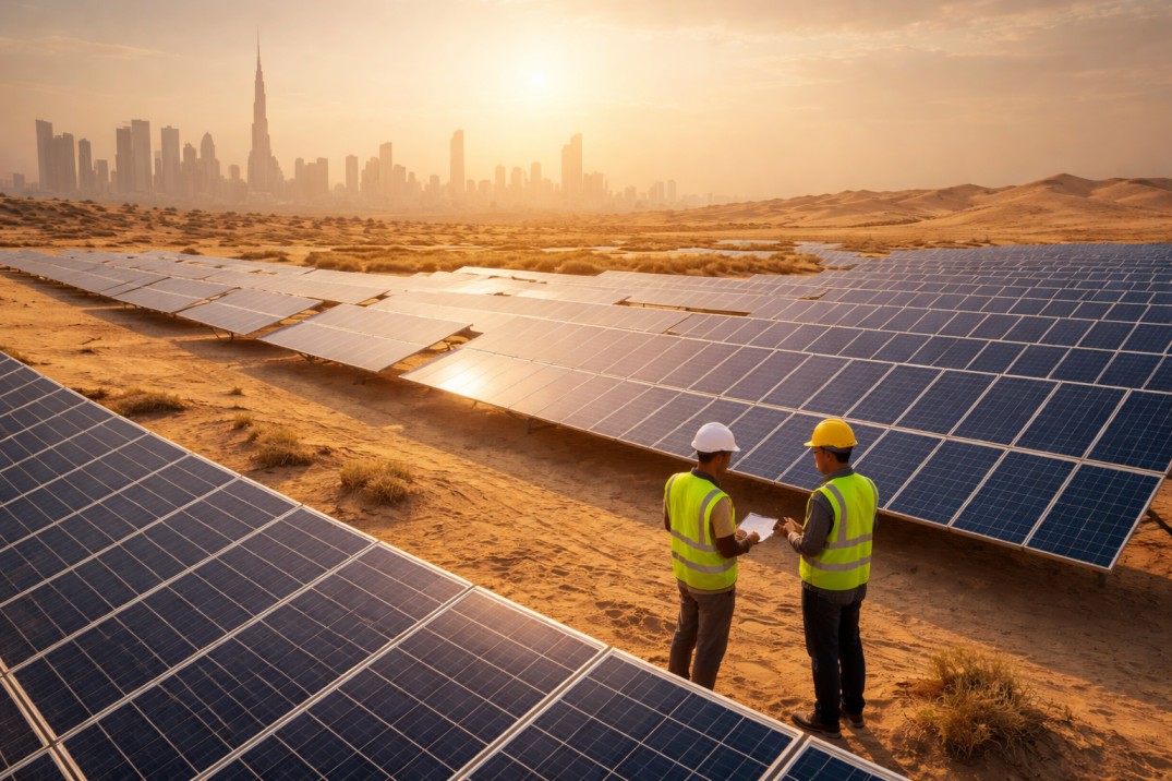 How Indian Solar Batteries Are Powering the Middle East’s Renewable Energy Boom